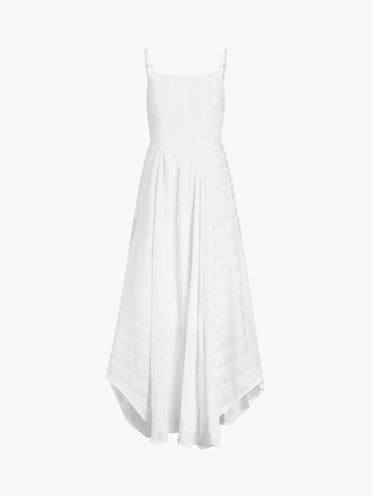Ashgaily White Dress Women Halter Cotton Long Dress Lace Elegant Party Outfits Ladies Sexy Club Clothes