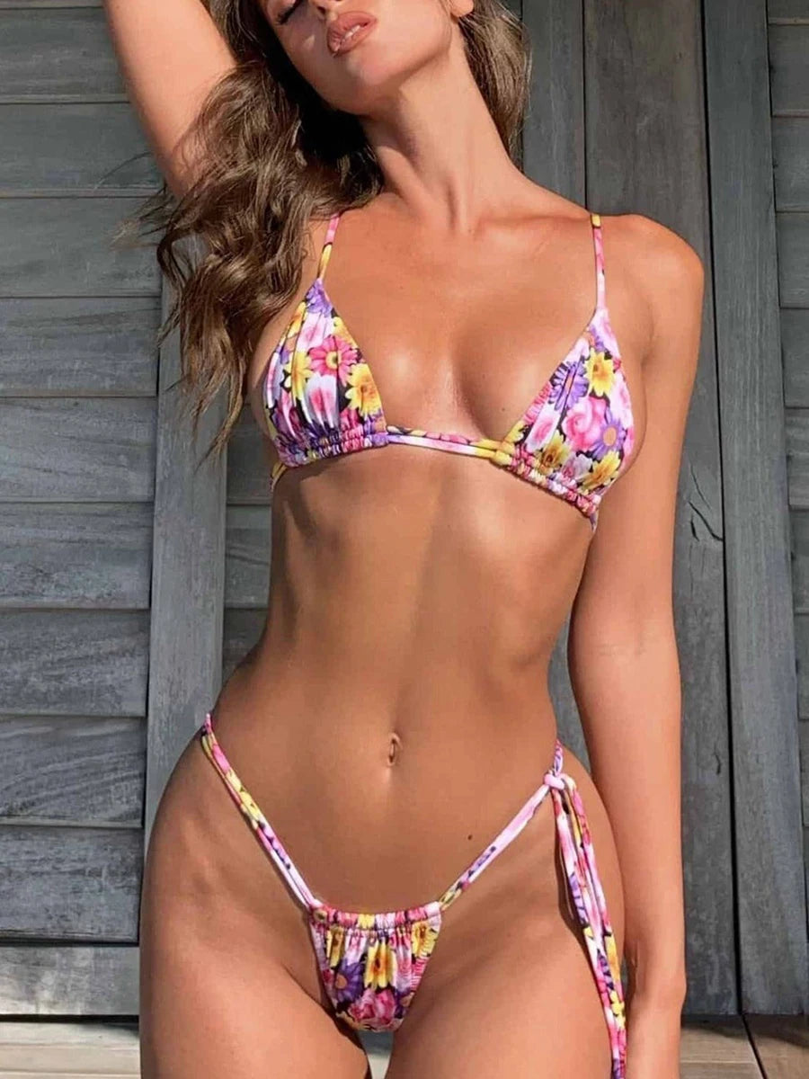 Sexy Women Bikini Micro Bikini Sets 2026 Push Up Female Swimsuit Thong Brazilian Swimwear Two Pieces Biquini Beach Swimming Suit