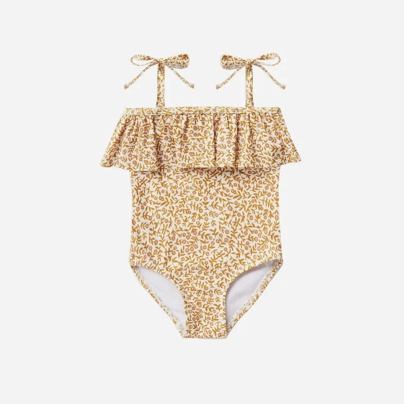 Kids Printed Swimwear for Girl Two Pieces Bikinis Set 2025 Summer Designer Boy Trunks Swimsuit Floral Striped Bathing Suit