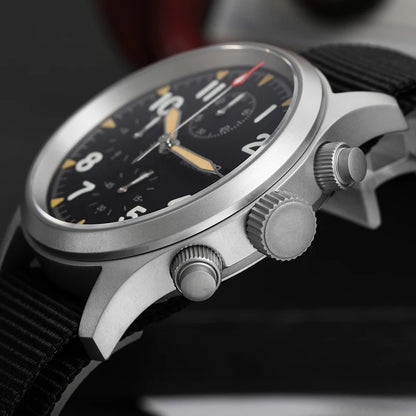 Militado ML1868KF 3 Dial Quartz Watch VK67 Sports Chronograph Watches Man Luminous Sapphire Glass 100M Waterproof 39Mm Watches