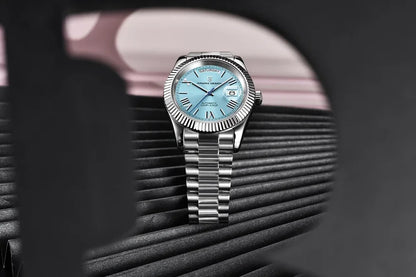 2025 New PAGANI DESIGN Luxury Men Mechanical Watches Rose Gold Automatic Watch For Men AR Sapphire Mirror Sports Clock Man Gifts