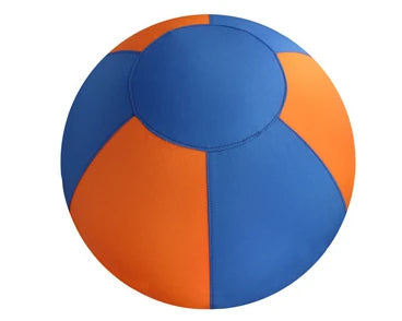 Pet outdoor dog toy, large fabric-covered interactive ball, self-entertainment boredom-relief ball, inflatable training ball