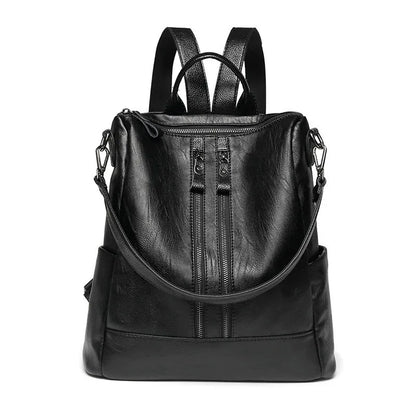 Backpack 2025 Autumn and Winter New Korean Style Trendy Casual Fashion Soft Leather Bag Multifunctional New Women's Bag