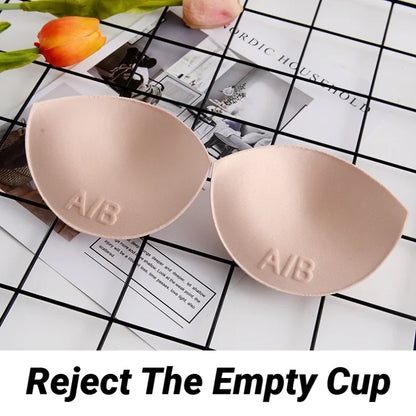 Sexy Thick Sponge Bra Pads Breast Insert Push Up Enhancer Swimsuit Bikini Padded Removeable Chest Accessories Padding