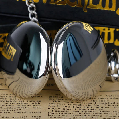 Luxury Gold Quartz Pocket Watch Gift Box Set For Family Fashion Casual Necklace Pendant Unisex Pocket&Fob Chain Watches with Box