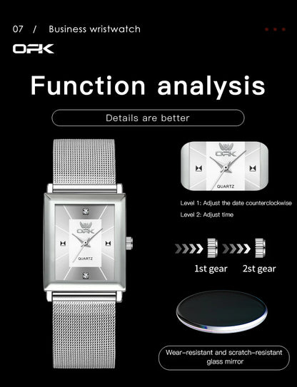 OPK 6029 Watches For Men Casual Simple Original  Automatic  Watch  Quartz Watch Waterproof  Wristwatch Reloj Hombre