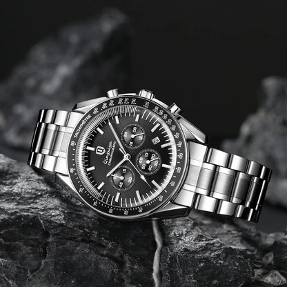 New Men Watch Calendar Business Quartz Watches Mens Top Brand Luxury Sport Waterproof Luminous Stainless Steel Man Wristwatches
