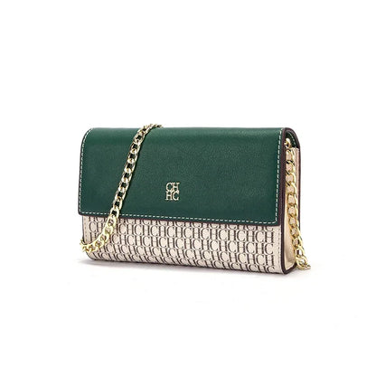 CH Fashion Women's Shoulder Bag with Letter Printing Design 2025 Festival Essential Versatile Women's Chain Bag