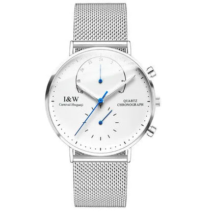 Carnival Brand Luxury Watches for Man Fashion Waterproof Rose Gold Silver Military Clock Men Quartz Wristwatches Reloj Hombre