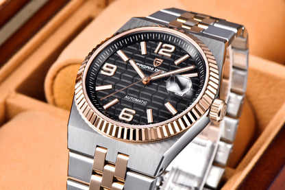 PAGANI DESIGN Watches Luxury Retro Mechanical Watches For Men Sapphire Glass New Waterproof Luminous Stainless Steel Men's Watch