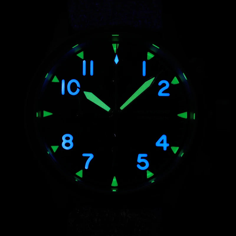 Militado ML1868KF 3 Dial Quartz Watch VK67 Sports Chronograph Watches Man Luminous Sapphire Glass 100M Waterproof 39Mm Watches