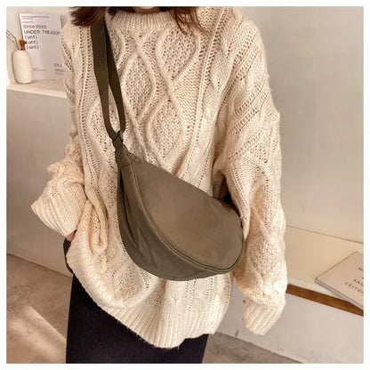 Convenient casual nylon women's crossbody bag shoulder bag large capacity handbag women's travel shopping bag women's wallet