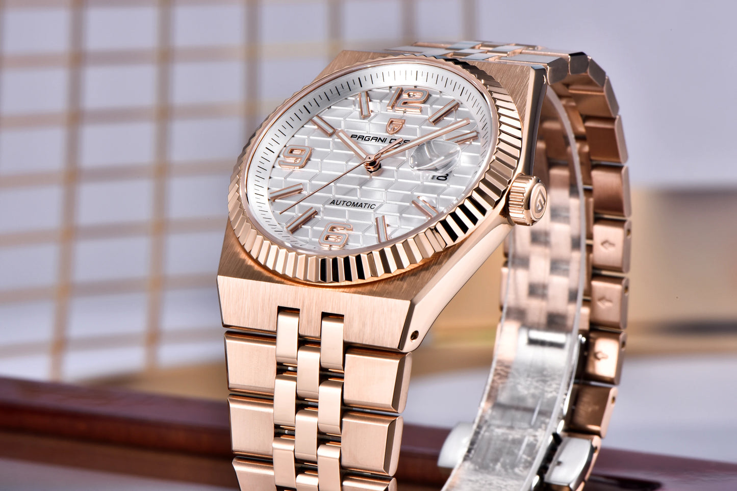 PAGANI DESIGN Watches Luxury Retro Mechanical Watches For Men Sapphire Glass New Waterproof Luminous Stainless Steel Men's Watch