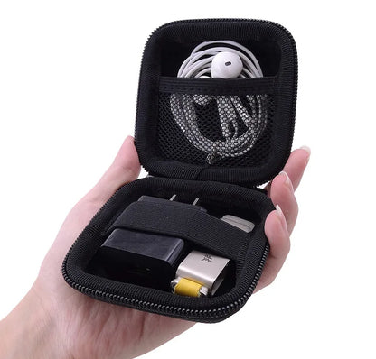 Portable Earphone Storage Bag Data Cable Organizer Bag Multifunctional Digital Gadgets Case For Charger U Disk Protective Cover