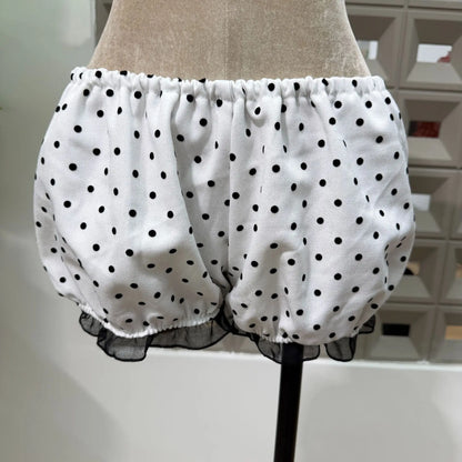 Women Sexy Strapless Backless Polka Dot Bow A Line Dress Party Birthday Evening Ball Gowns Nightclub Show Wear Fashion Vestido
