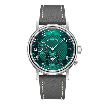 FARASUTE Japan YM24A Quartz Movement Alarm Waterproof Wristwatch Male Luxury Sapphire Glass Watches Men Clock Montre pour hommes