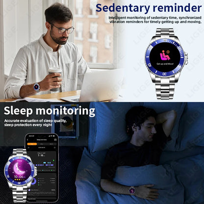 New 2026 Style Luxury Smart Watch Dials Answer Call For Men Waterproof Sport Digital Business Smart Watches For Gift Smart Band