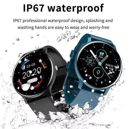LIGE New Smart Watch Men Sports Fitness Watches Heart Rate Full Touch Screen Bluetooth Call 2026 New Ultra Light Smartwatch Men
