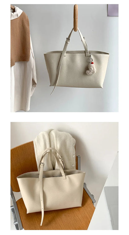 Casual Soft Tote Women Bag PU Leather Shoulder Bags for Women 2026 NEW High Quality Handbags and Purses Large Shopper Purses