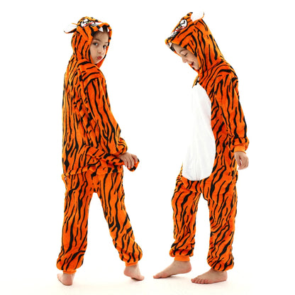 boys girls stitch kigurumi pajamas children winter flannel onesies kids panda tigger dinosaur pijama baby blanket sleepers