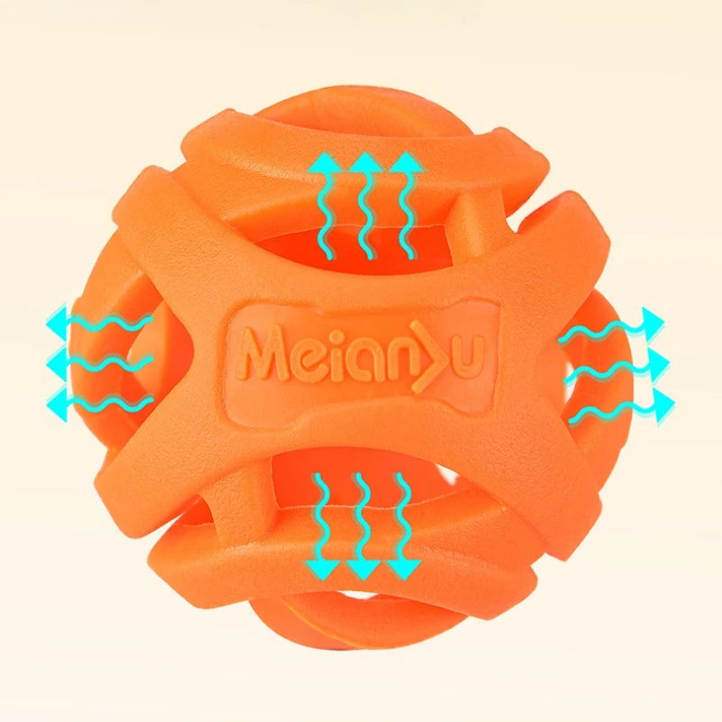 Pet Toys - Bite-resistant Chewing Balls - Hollow Elastic Balls - Training Balls -Entertainment and Relaxation Toys -Pet Supplies
