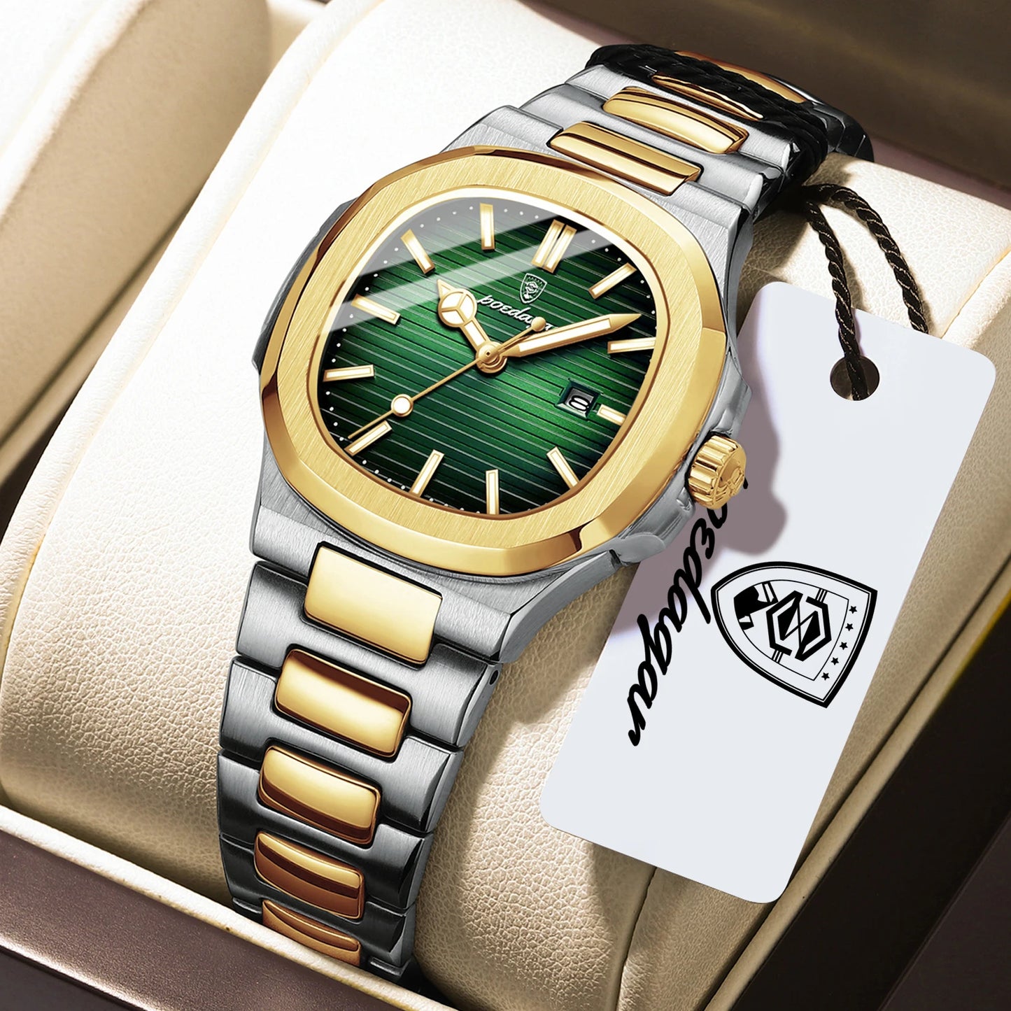 POEDAGAR Elegant Women's Watch Waterproof Luminous Date Fashion Ladies Wristwatch Stainless Steel Quartz Watches For Woman Reloj