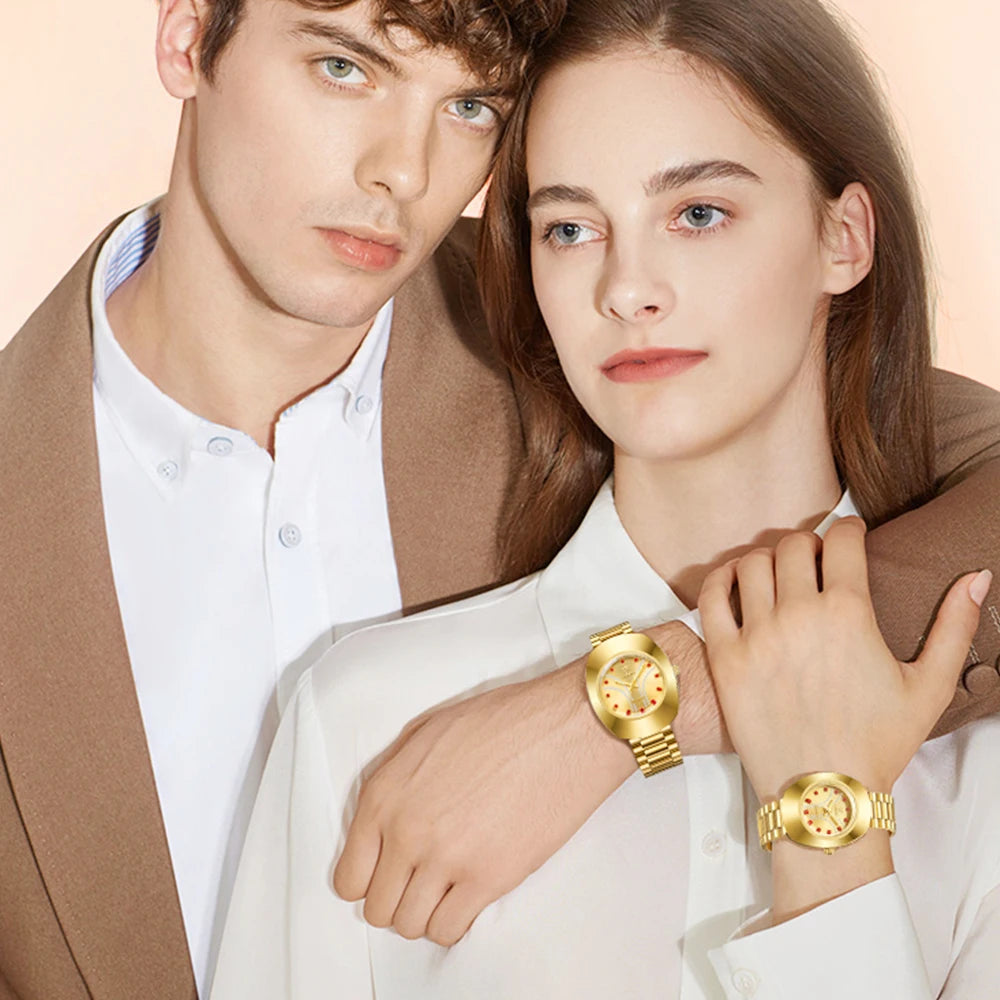 Fashion Brand Men's watches Women's Quartz watch Female Waterproof Luxury Wristwatch Relogio Feminino Casual Male Clock L1021