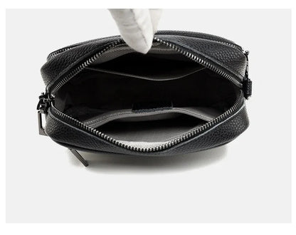 Women Crossbody Bag Multi Space Fashion Design Sense Large Capacity PU Material Lightweight Single Shoulder Bag