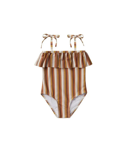 Kids Printed Swimwear for Girl Two Pieces Bikinis Set 2025 Summer Designer Boy Trunks Swimsuit Floral Striped Bathing Suit