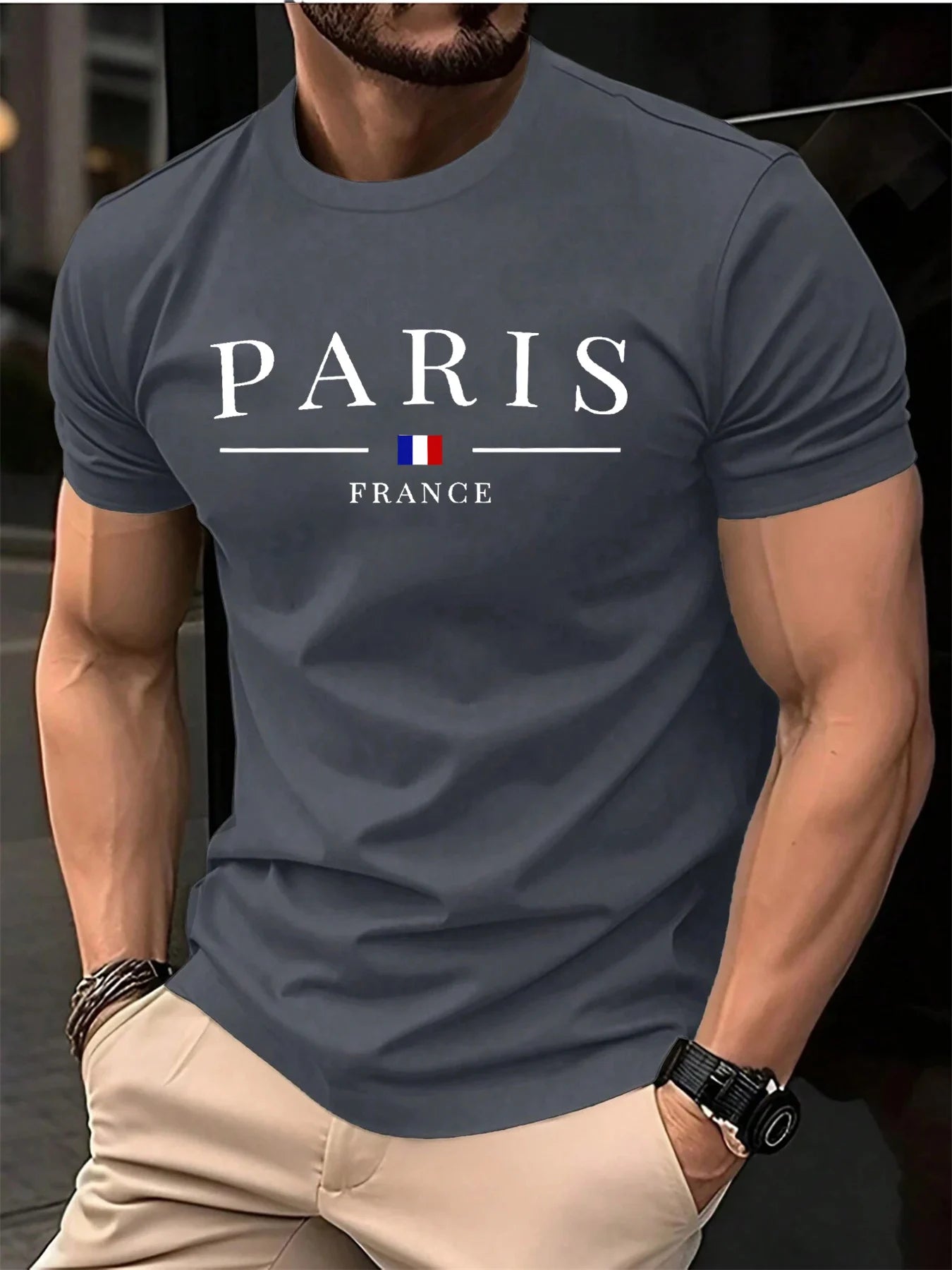 Summer Daily Man Short Sleeve T-shirt Clothing Letter Print T-shirts Top 2025 Plus Size Casual Men's Sports O-neck T Shirts