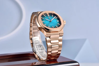 PAGANI DESIGN Top Luxury Automatic Watch For Men Mechanical Watches Men Sports Waterproof Sapphire Stainless Steel Reloj Hombre