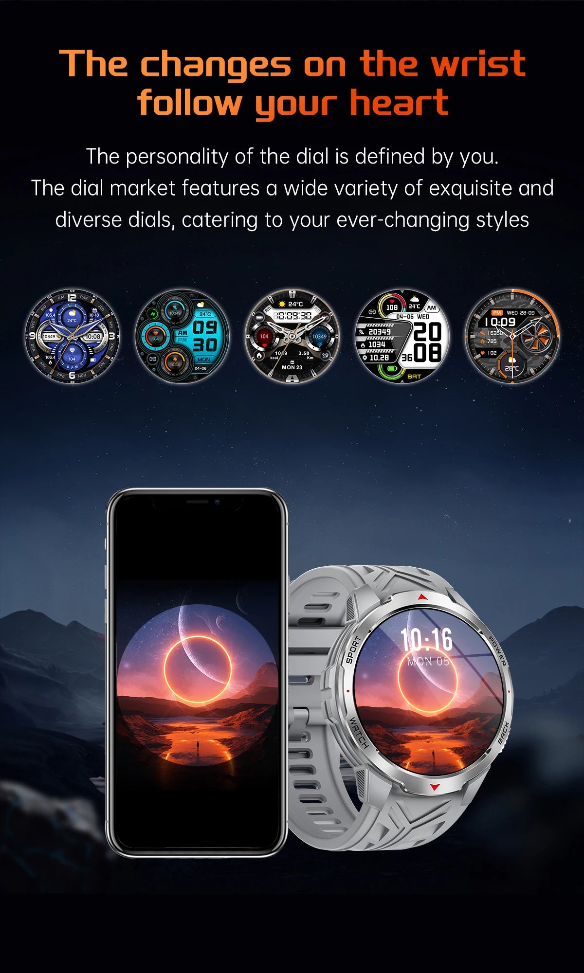 LIGE New 1100mAh Battery Smart Watches For Man Outdoor Sport LED Flashlight Compass Men’s Smartwatch Bluetooth Call Men Watches