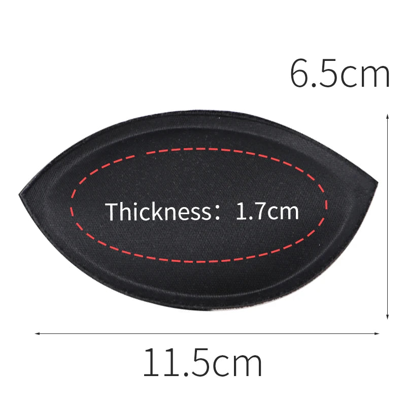 1pair Sponge Inserts In Bra Padded for Swimsuit Breast Push Up Fill Brassiere Breast Patch Pads Women Intimates Accessories