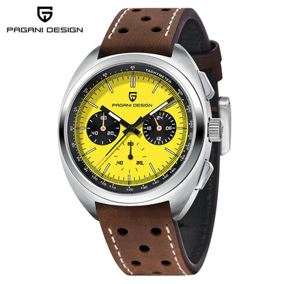 PAGANI DESIGN Men's Watches Luxury Quartz Wrist Watch For Men AR Sapphire Speed Chronograph Retro Dial Clock Reloj Hombre 2026
