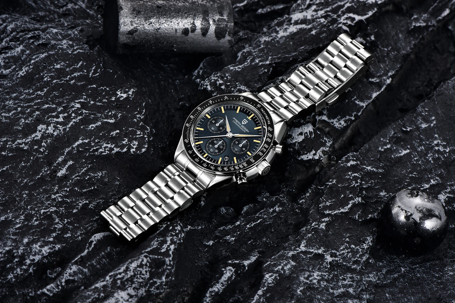 2026 New PAGANI DESIGN Tribute to CK2998 Moon Watch Retro Luxury Quartz Watches For Men Stainless steel Sport Chronograph Man