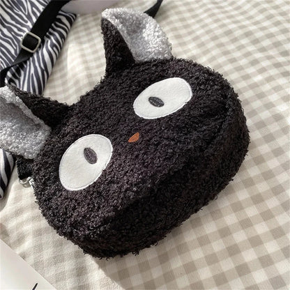 HOMEFISH Japanese Style Bag Women Cartoon Plush Shoulder Bag for Women New Crossbody Bag Small Phone&Purse Bag Bolsa Feminina