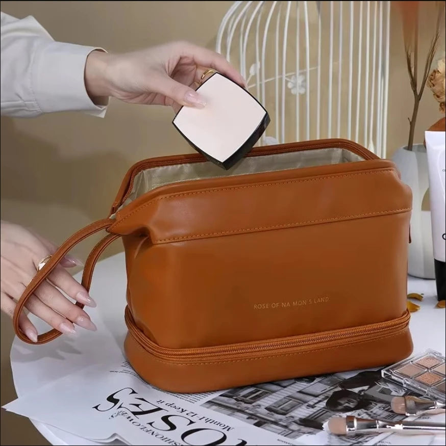 Cosmetics Storage Bag, Large Capacity, Portable, Ins, High-end, Internet Famous, New Travel Cosmetics, Toiletries Storage Bag
