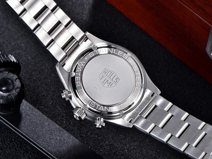 2026RollsTimi Luxury Quartz Watches men's Vk63Movt sports Chronograph men's fashion sapphire all-steel diving watch reloj hombre