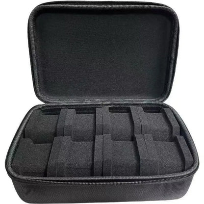 10 Slots Watch Storage Box Watch Zipper Travel Case Portable Watch Organizer Display Holder for Wristwatches and Smart Watches