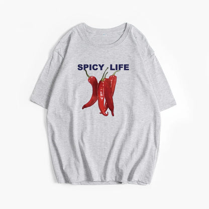 Hirsionsan Hot Girl Graphic Printed T Shirt Women Summer Cotton Soft Short Sleeve Casual Tee Female Oversized Higt Street Tops