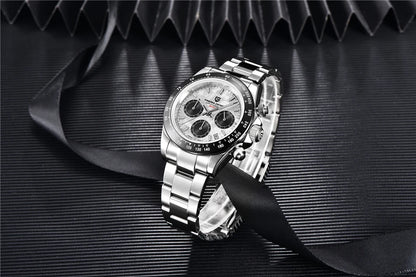 PAGANI DESIGN 2026 New Men Watches Luxury Quartz Watch For Men 100M Waterproof Sports Chronograph Wristwatch for Men gift