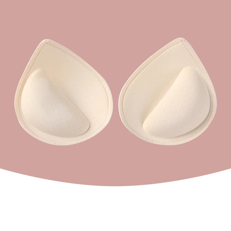 Women Sexy Breast Insert Push Up Bra Enhancer Swimsuit Bikini Pad Removeable Foam Chest Accessories Swimsuit Thickness 4/5/6cm
