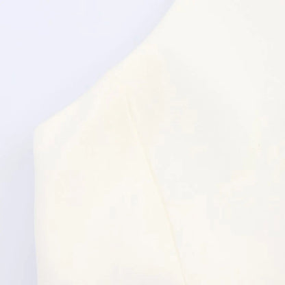 HH Female Sexy Mini Dress Grey Turn-Down Collar Sleeveless Backless Double Breasted Summer A-Line Dresses Woman New Trendy