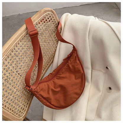 Convenient casual nylon women's crossbody bag shoulder bag large capacity handbag women's travel shopping bag women's wallet