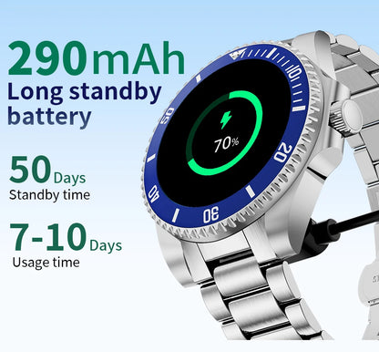New 2026 Style Luxury Smart Watch Dials Answer Call For Men Waterproof Sport Digital Business Smart Watches For Gift Smart Band