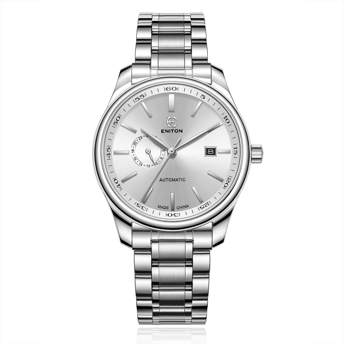 ENITON 41mm Automatic watch 8217 Movement Men's Watch Business luxury watches man Fashion mens watch mechanical Watches for men