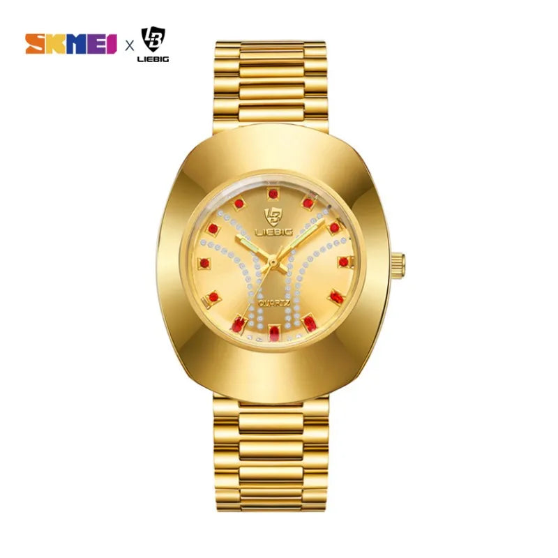 Fashion Brand Men's watches Women's Quartz watch Female Waterproof Luxury Wristwatch Relogio Feminino Casual Male Clock L1021