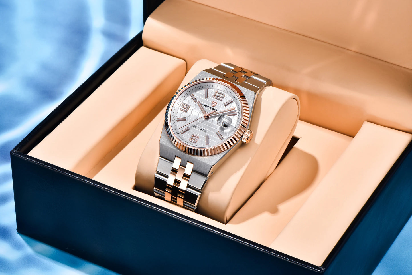 PAGANI DESIGN Watches Luxury Retro Mechanical Watches For Men Sapphire Glass New Waterproof Luminous Stainless Steel Men's Watch