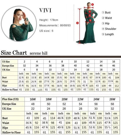 Serene Hill 2025 Turquoise Mermaid Evening Dresses Gowns With Beaded  Cape For Women's Wedding Party LA72168A Customized
