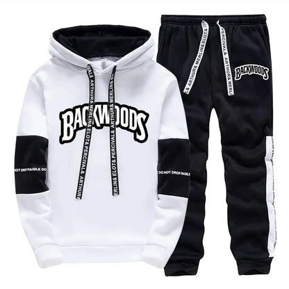 Mens Tracksuit Print Casual Single Piece Sweatshirts Sweatpants Daily Office Home Hoodie Pants Gym Sports Jogging Mens Clothing
